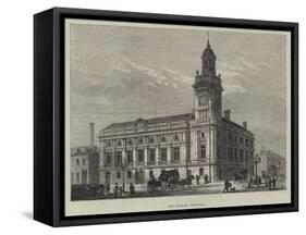 The Holborn Townhall-Frank Watkins-Framed Stretched Canvas