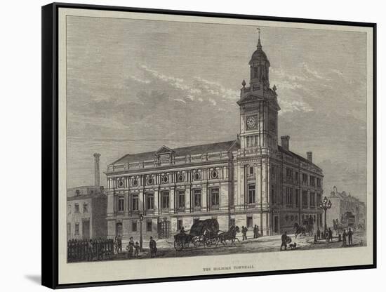 The Holborn Townhall-Frank Watkins-Framed Stretched Canvas