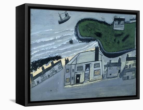 The Hold House Port Mear Square Island Port Mear Beach-Alfred Wallis-Framed Stretched Canvas