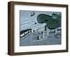 The Hold House Port Mear Square Island Port Mear Beach-Alfred Wallis-Framed Giclee Print