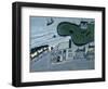 The Hold House Port Mear Square Island Port Mear Beach-Alfred Wallis-Framed Giclee Print