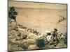 The Hold Up', c.1900-Frederic Sackrider Remington-Mounted Giclee Print