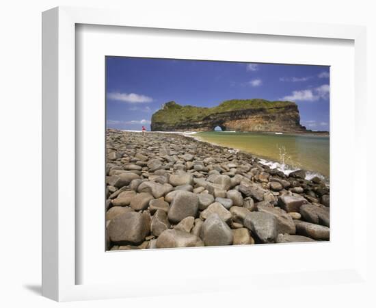 The Hole In the Wall Rock Formation-Jonathan Hicks-Framed Photographic Print