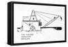 The Holiday Monighan Dragline-William Heath Robinson-Framed Stretched Canvas