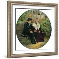 The Holland Family at Lane Ends Green, 1848-null-Framed Giclee Print