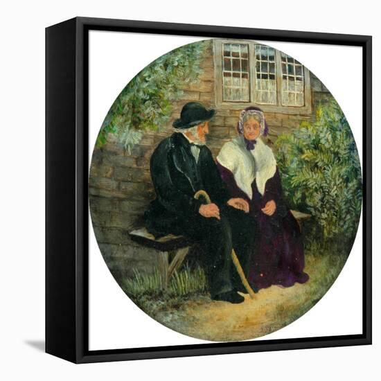The Holland Family at Lane Ends Green, 1848-null-Framed Stretched Canvas