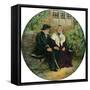 The Holland Family at Lane Ends Green, 1848-null-Framed Stretched Canvas