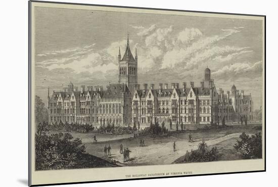 The Holloway Sanatorium at Virginia Water-null-Mounted Giclee Print