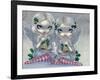 The Holly and the Ivy-Jasmine Becket-Griffith-Framed Art Print