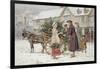 The Holly Cart-George Goodwin Kilburne-Framed Giclee Print