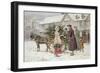 The Holly Cart-George Goodwin Kilburne-Framed Giclee Print