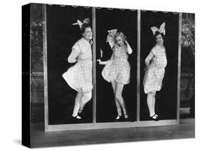 The Hollywood Review of 1929, from Left: Marie Dressler, Bessie Love, Polly Moran, 1929-null-Stretched Canvas