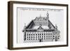 The Holy Apostles Boarding School in Halle, Ca 1725, Germany 18th Century-null-Framed Giclee Print