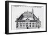 The Holy Apostles Boarding School in Halle, Ca 1725, Germany 18th Century-null-Framed Giclee Print