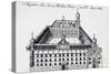 The Holy Apostles Boarding School in Halle, Ca 1725, Germany 18th Century-null-Stretched Canvas