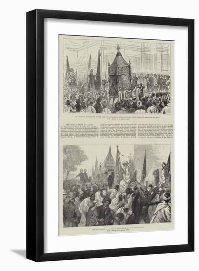 The Holy Carpet at Cairo-Frank Dadd-Framed Giclee Print