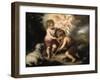 The Holy Children with a Shell, 1670-1675-Bartolomé Esteban Murillo-Framed Giclee Print