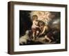 The Holy Children with a Shell, 1670-1675-Bartolomé Esteban Murillo-Framed Giclee Print