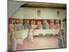 The Holy Communion and the Last Supper-Fra Angelico-Mounted Premium Giclee Print