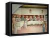 The Holy Communion and the Last Supper-Fra Angelico-Framed Stretched Canvas