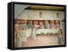 The Holy Communion and the Last Supper-Fra Angelico-Framed Stretched Canvas