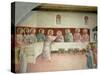 The Holy Communion and the Last Supper-Fra Angelico-Stretched Canvas