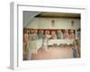 The Holy Communion and the Last Supper-Fra Angelico-Framed Premium Giclee Print