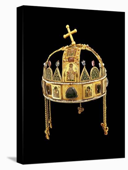 The Holy Crown of Hungary, 11th-12th Century-Byzantine-Stretched Canvas