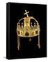 The Holy Crown of Hungary, 11th-12th Century-Byzantine-Framed Stretched Canvas