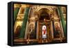 The Holy Doors and Iconostasis, St Isaac's Cathedral, St Petersburg, Russia, 2011-Sheldon Marshall-Framed Stretched Canvas