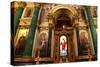 The Holy Doors and Iconostasis, St Isaac's Cathedral, St Petersburg, Russia, 2011-Sheldon Marshall-Stretched Canvas