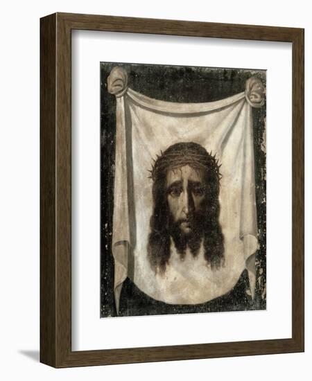 The Holy Face-Francisco de Zurbarán-Framed Giclee Print