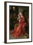 The Holy Family, 1480-1490-Martin Schongauer-Framed Giclee Print