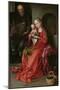 The Holy Family, 1480-1490-Martin Schongauer-Mounted Giclee Print