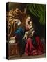 The Holy Family, 1613-Luis Tristan de Escamilla-Stretched Canvas
