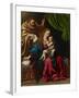 The Holy Family, 1613-Luis Tristan de Escamilla-Framed Giclee Print