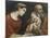 The Holy Family, 1615-16-Guercino-Mounted Giclee Print