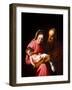 The Holy Family, 16Th Century (Canvas)-Hendrick Bloemaert-Framed Giclee Print