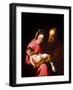 The Holy Family, 16Th Century (Canvas)-Hendrick Bloemaert-Framed Giclee Print