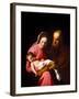 The Holy Family, 16Th Century (Canvas)-Hendrick Bloemaert-Framed Giclee Print