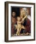 The Holy Family,' 16th Century-Joos Van Cleve-Framed Giclee Print