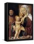 The Holy Family,' 16th Century-Joos Van Cleve-Framed Stretched Canvas