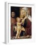 The Holy Family,' 16th Century-Joos Van Cleve-Framed Giclee Print