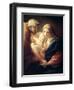 The Holy Family, 1740S-Pompeo Batoni-Framed Giclee Print