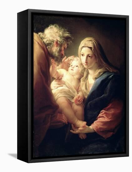 The Holy Family, 1740S-Pompeo Batoni-Framed Stretched Canvas