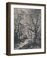 'The Holy Family', 1855, (1946)-Rodolphe Bresdin-Framed Giclee Print