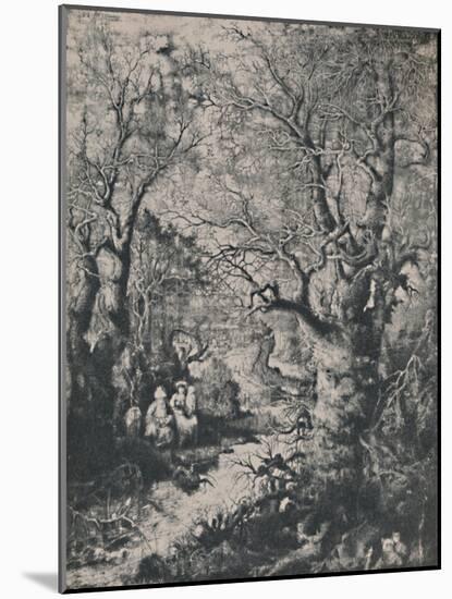 'The Holy Family', 1855, (1946)-Rodolphe Bresdin-Mounted Giclee Print