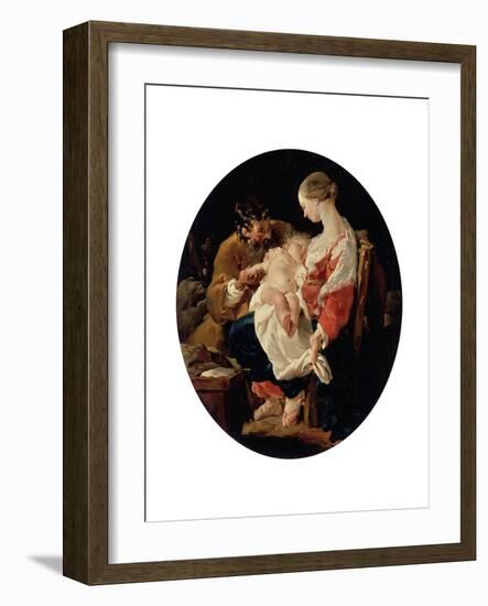 The Holy Family, 18th Century-Noel Halle-Framed Giclee Print