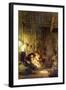 The Holy Family [1]-Rembrandt van Rijn-Framed Art Print