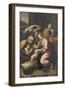 The Holy Family After Raphael Tapestry-null-Framed Giclee Print